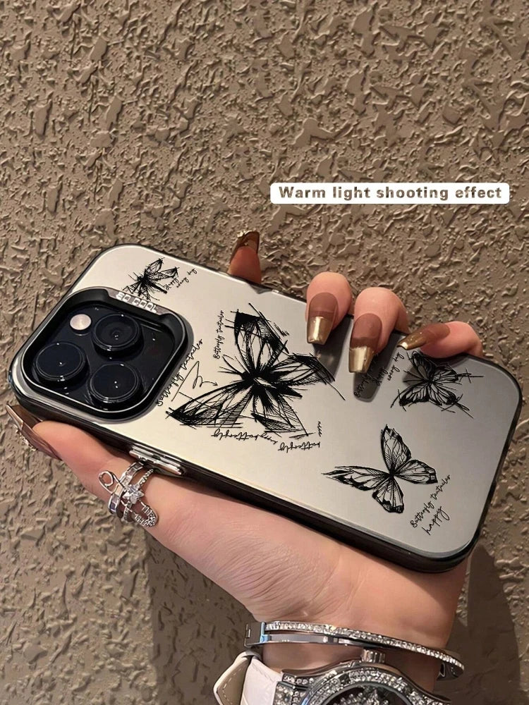 Black Butterfly Phone Case