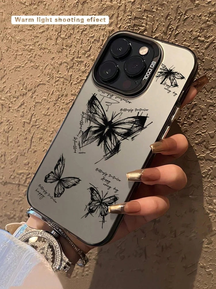 Black Butterfly Phone Case