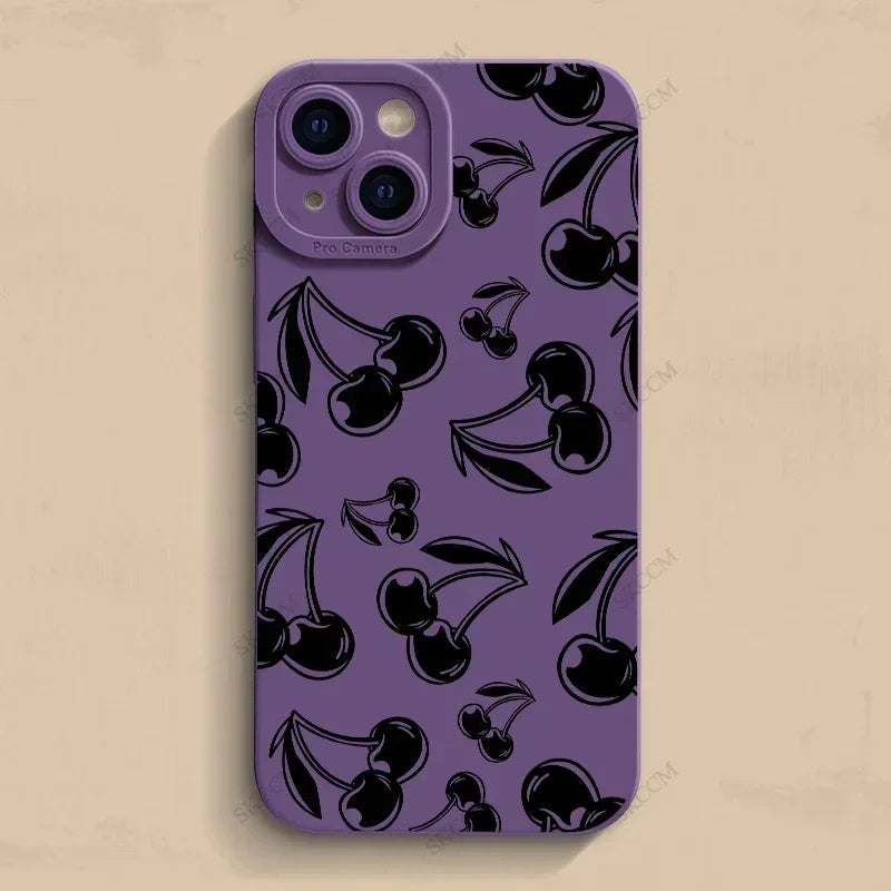 Black Cherry  Matte Case